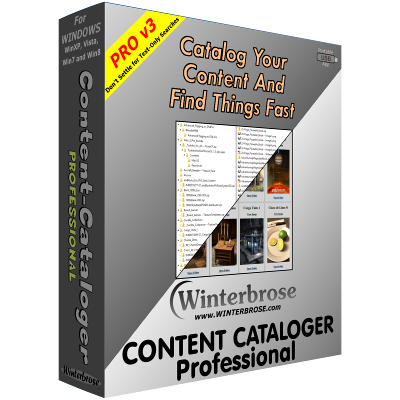 Content-Cataloger PRO for Windows