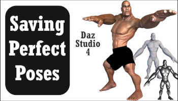 YouTube playlist for entire Saving Perfect Poses for Daz Studio training tutorial