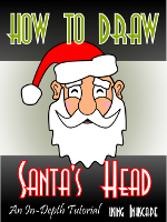 Get into the holiday spirit by drawing this classic bust of the well-known gift giver referred to as Santa Claus. This fully illustrated tutorial will demonstrate step-by-step all of the tools and techniques required to create the holiday themed Santa Head image.  As an artist, use this experience to develop and hone your drawing skills so that you can express your artistic creativity using the free Inkscape application.