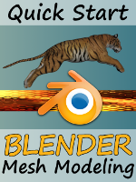 The intent of this tutorial (when completed) will be to provide a quick (speedy) intro to the basic features of Blender so that you can effectively use the Quick Start guide located in the tutorial and below to assist you when modeling your own 3D creations. In the meantime, you can download and use the following versions of the QRG for free.