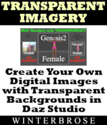 Create Images with Transparency in Daz Studio Using IRAY Render by Winterbrose. Have you ever needed to create your own digital images with transparent backgrounds and floors using Daz Studio? This text only document gives you every step required. Need portability? Visit our website to get the PDF, WMV, and MP4 Package.