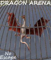 NO ESCAPE Pose from the Dragon Arena for Daz Dragon 3 (Daz Studio) by Winterbrose. Just look at the terror on the Daz Dragon 3 as he tries to escape the ultimate dragon fighting cage of Dragon Arena