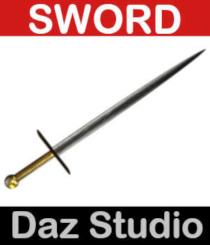 Sword Weapon for Daz Studio by Winterbrose. Enjoy this SWORD Weapon prop for Daz Studio created using the techniques presented in the MODELING Made Simple for Daz Studio training.