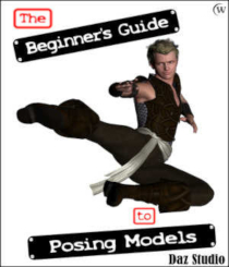 The Beginner's Guide to Posing Models in Daz Studio 4 by Winterbrose. Are you new to DAZ Studio and just can't figure out how to make these awesome figures do anything but stand there with their arms out to the side? Don't throw in the towel just yet. Grab a copy of this tutorial to take you step-by-step from nothing in the viewport to how to use the variety of items included with DAZ Studio to load, dress and pose the Genesis figure in your first complete scene. Don't be afraid of all the power that DAZ Studio offers! Kick your feet into the air and learn what you need to get started with just what is included with DAZ Studio. Once you know what you are doing, nothing will be able to stop you. This guide is fully illustrated in PDF format covering everything from finding the content required to saving your scenes. * Tutorial Overview: - 68-Pages Fully Illustrated - Popular PDF Format - Step-by-Step Instructions - Prepared with Daz Studio 4.6